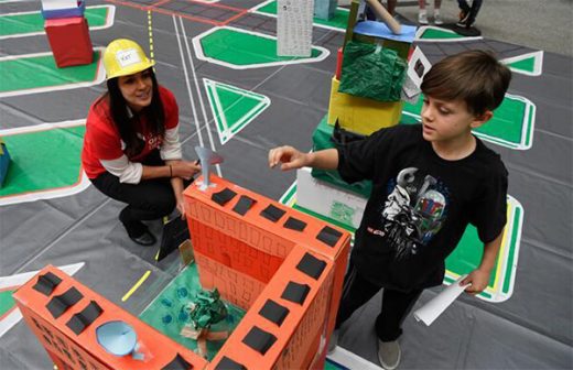 At Box City events, kids share insights with architects.
