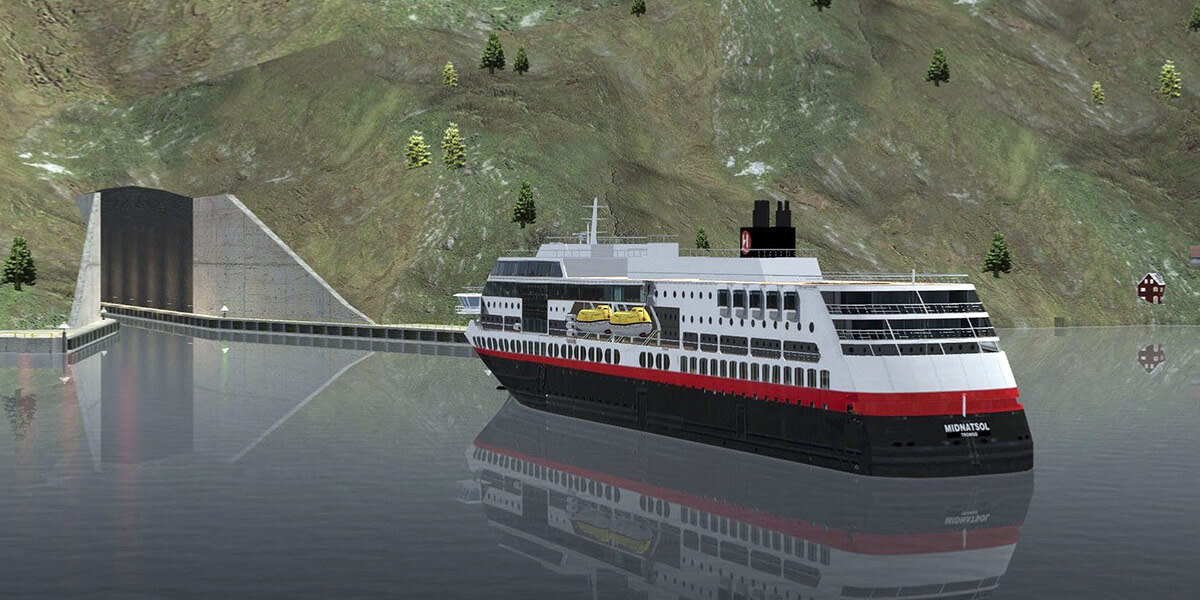 The world’s first ship tunnel – naturally, in Norway.
