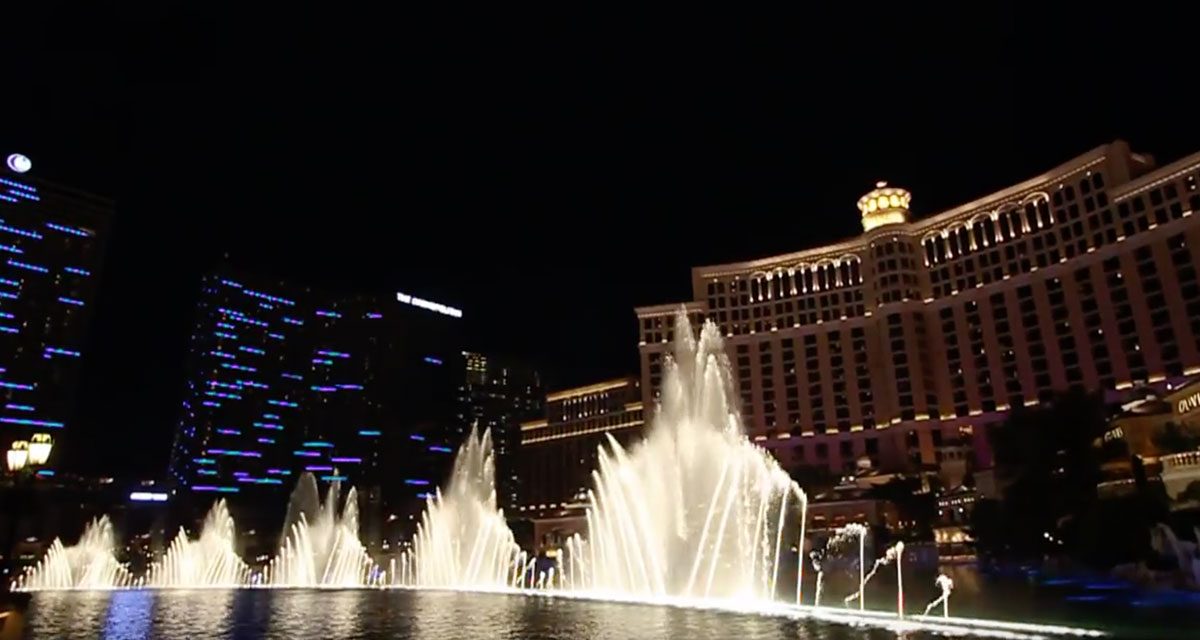 Bellagio Fountain Show (Las Vegas, EUA)