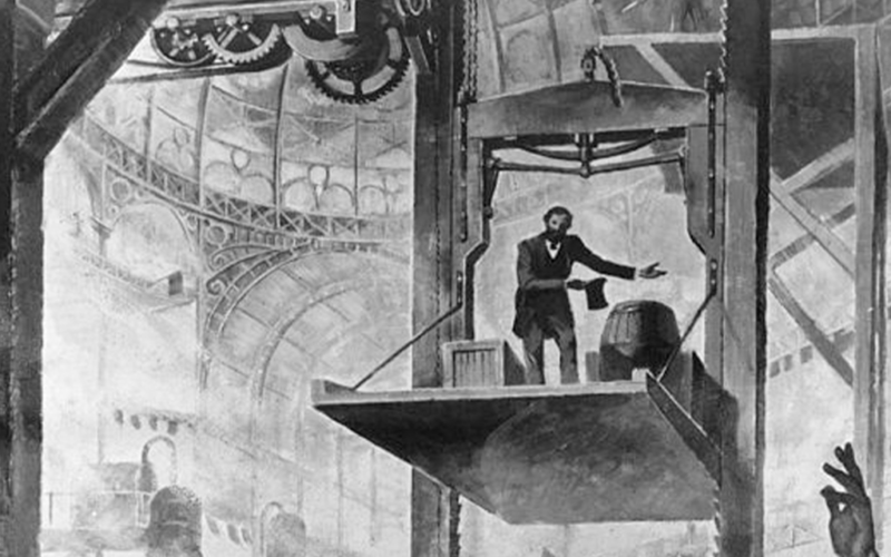 Elisha-Otis-Elevator
