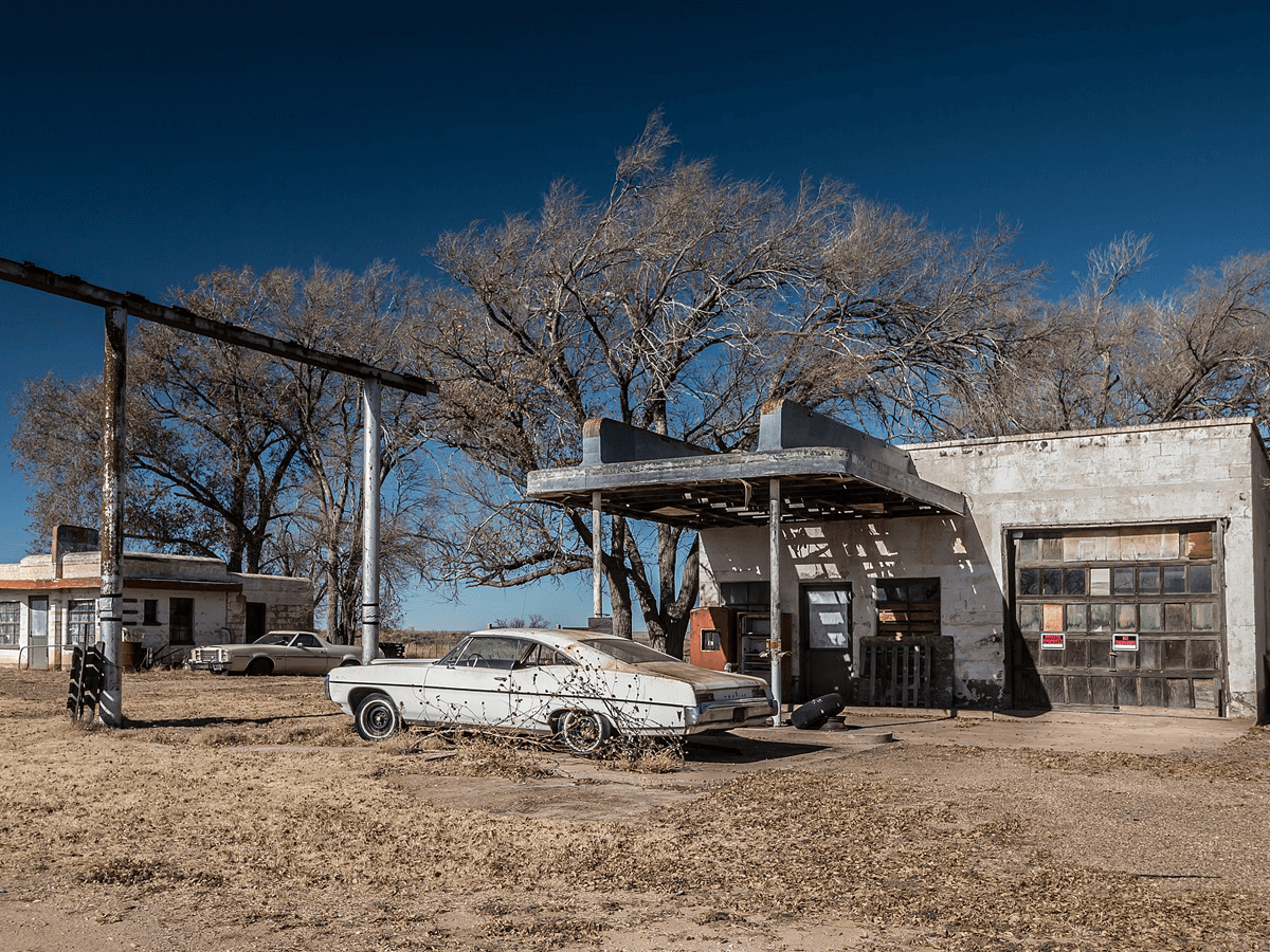 Glenrio, New Mexico and Texas