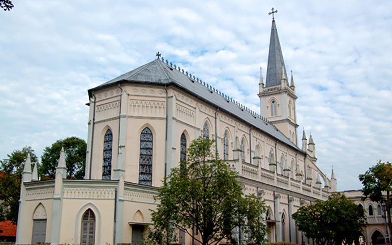 CHIJMES Hall était l’ancienne chapelle d’un couvent.
