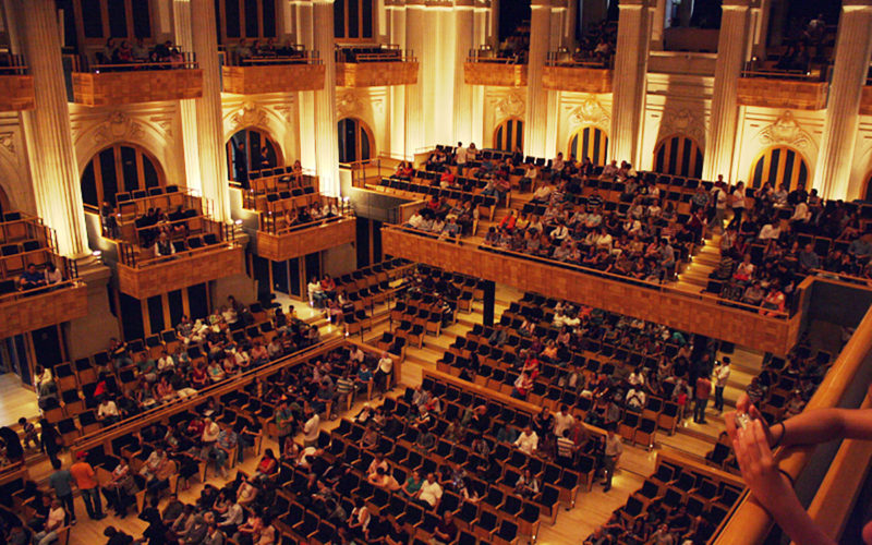 Sala São Paulo (Brasilien), ein Konzertsaal im Bahnhof