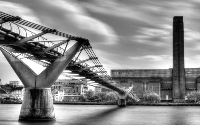 Die Tate Gallery of Modern Art in London war einst ein Kraftwerk.
