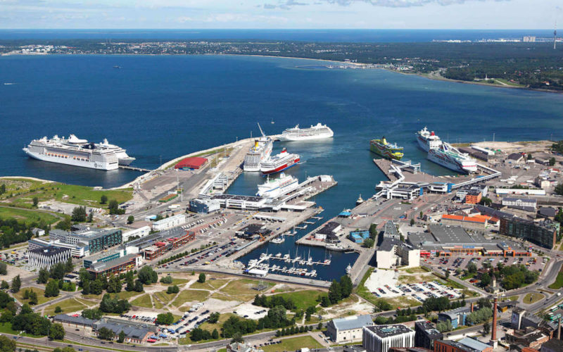 Port de Tallinn, Estonie