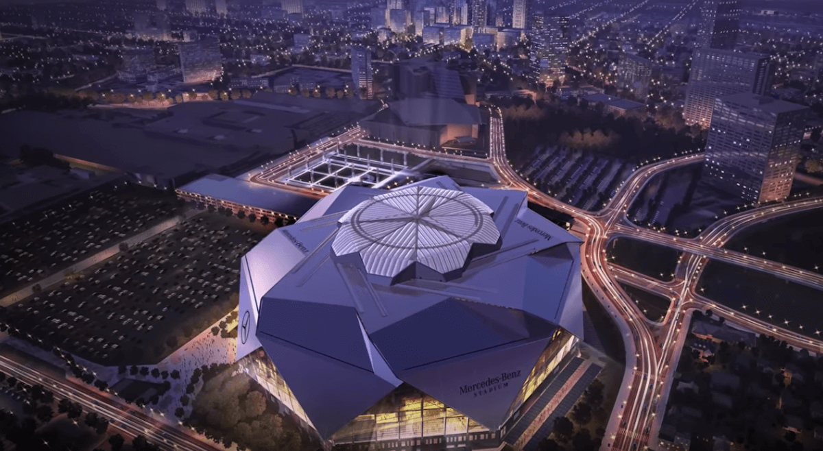 Atlanta's Mercedes-Benz Stadium
