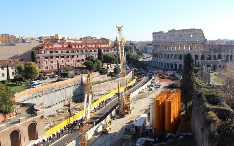 Rome Colosseum Metro Station
