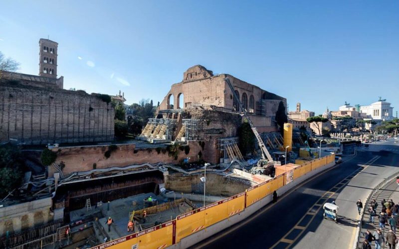 Rome Colosseum Metro Station