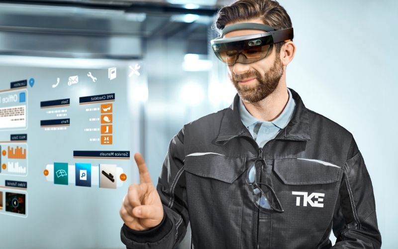 TKE HoloLens Predictive Maintenance 1