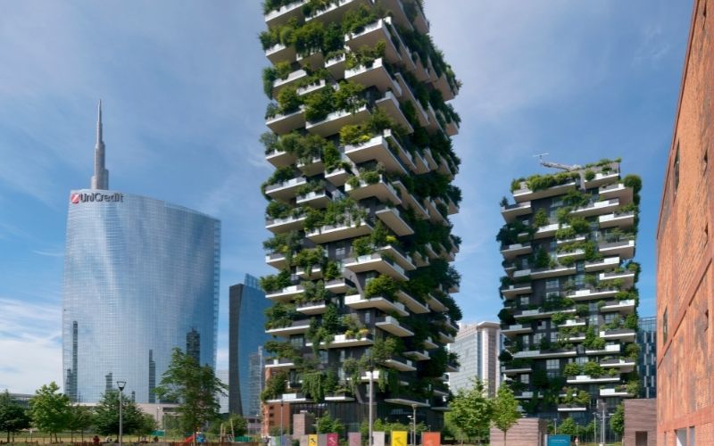 Bosco Verticale, Milan, Italie