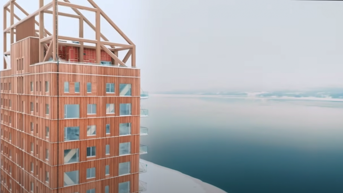 Mjøstårnet in Norway, the world’s tallest wooden building