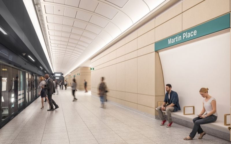 Sydney Metro Martin Place Station