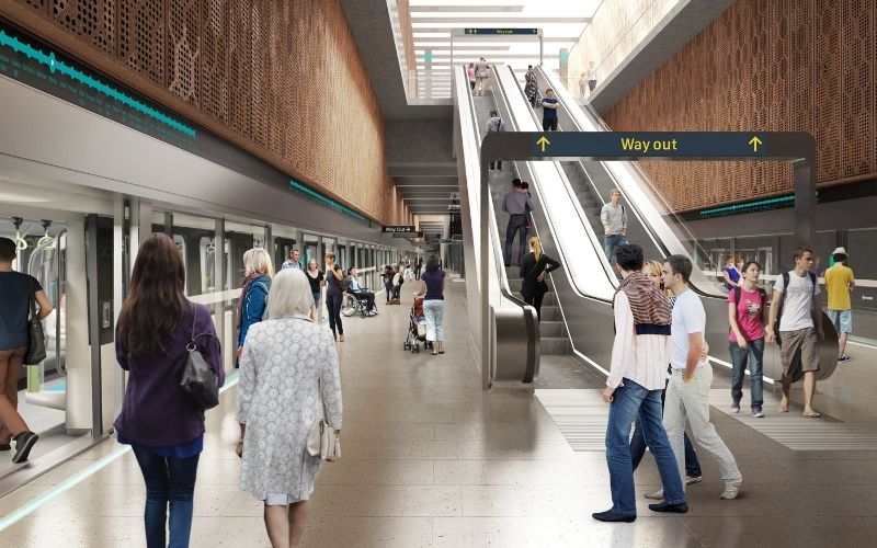 Sydney Metro Waterloo Station